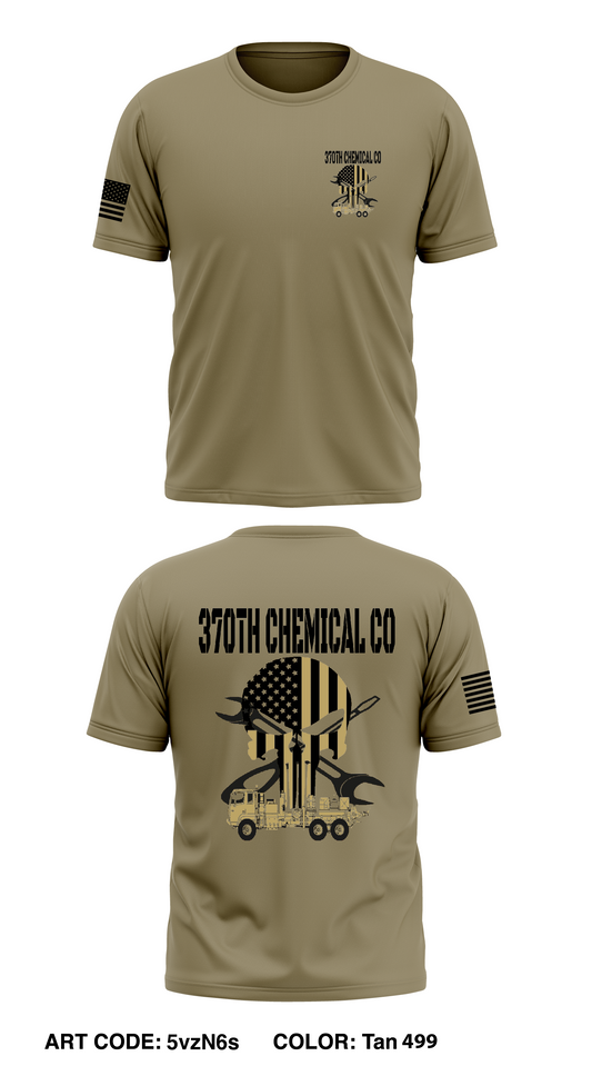 370th CM Core Men's SS Performance Tee - 5vzN6s