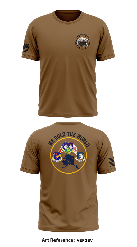 611 Air Operations Center Store 1 Core Men's SS Performance Tee - AefGEV