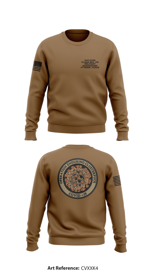 647 ETOE Store 1 Core Men's Crewneck Performance Sweatshirt - CvXxk4