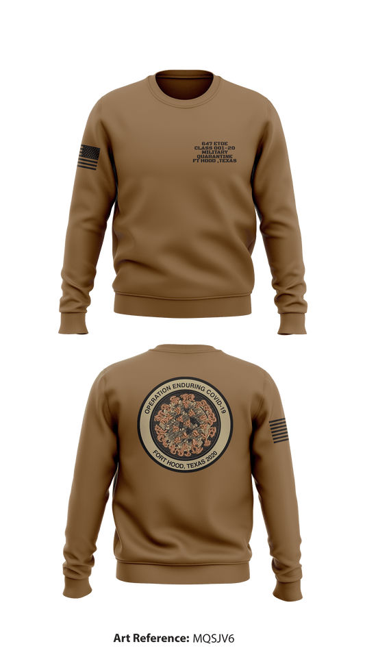 647 ETOE Store 1 Core Men's Crewneck Performance Sweatshirt - MqsJV6