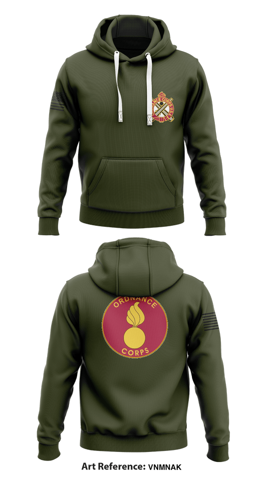 66th OD CO  Core Men's Hooded Performance Sweatshirt - vnMNaK