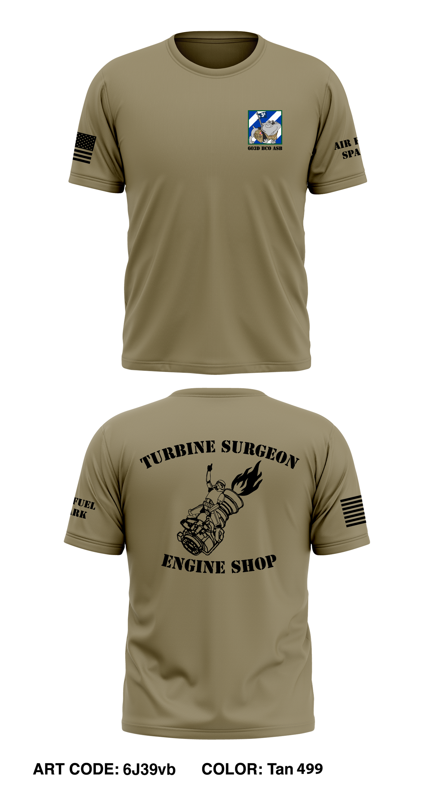 603 BCO ASB Core Men's SS Performance Tee - 6J39vb