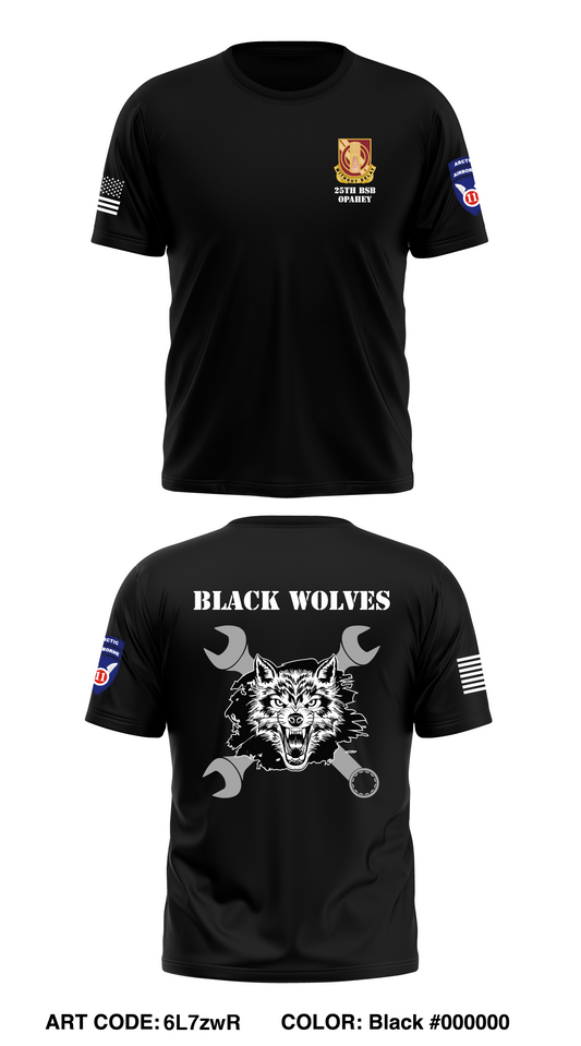 B Co, 25 BSB, 11 ADV Core Men's SS Performance Tee - 6L7zwR