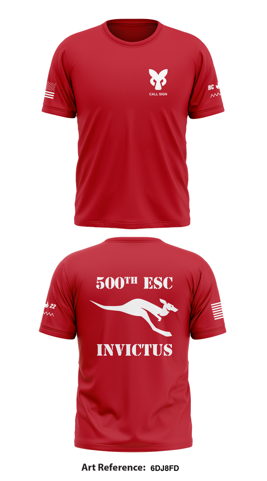 CUSTOM - 500th ESC Core Men's SS Performance Tee - 6dJ8FD