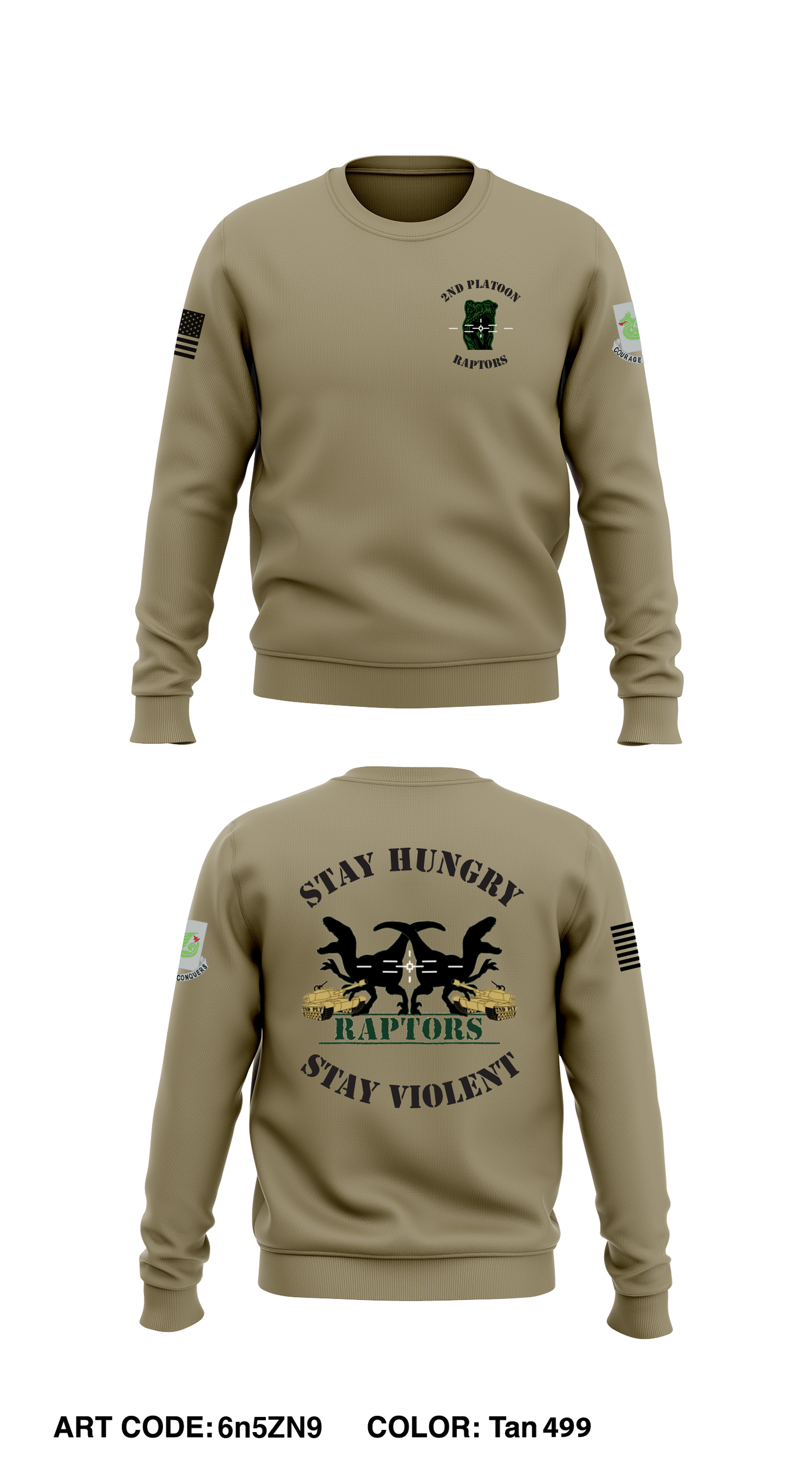 1-37 AR, B-Co, 2nd Plt  Core Men's Crewneck Performance Sweatshirt - 6n5ZN9