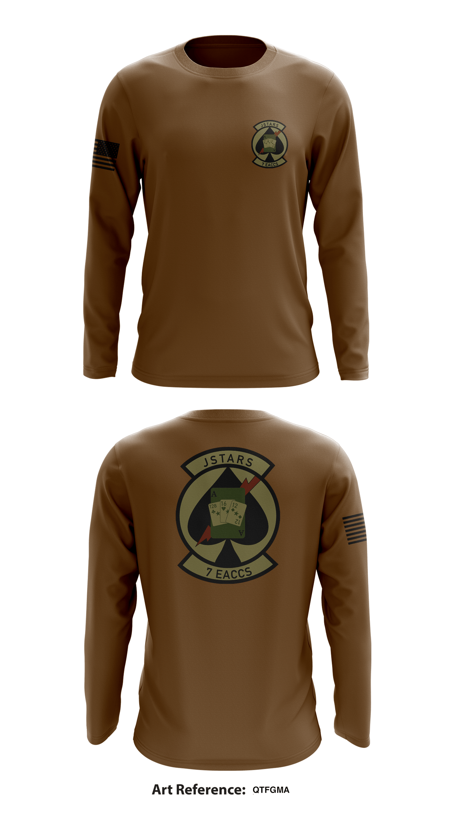 7 EACCS Store 1 Core Men's LS Performance Tee - qTfGma