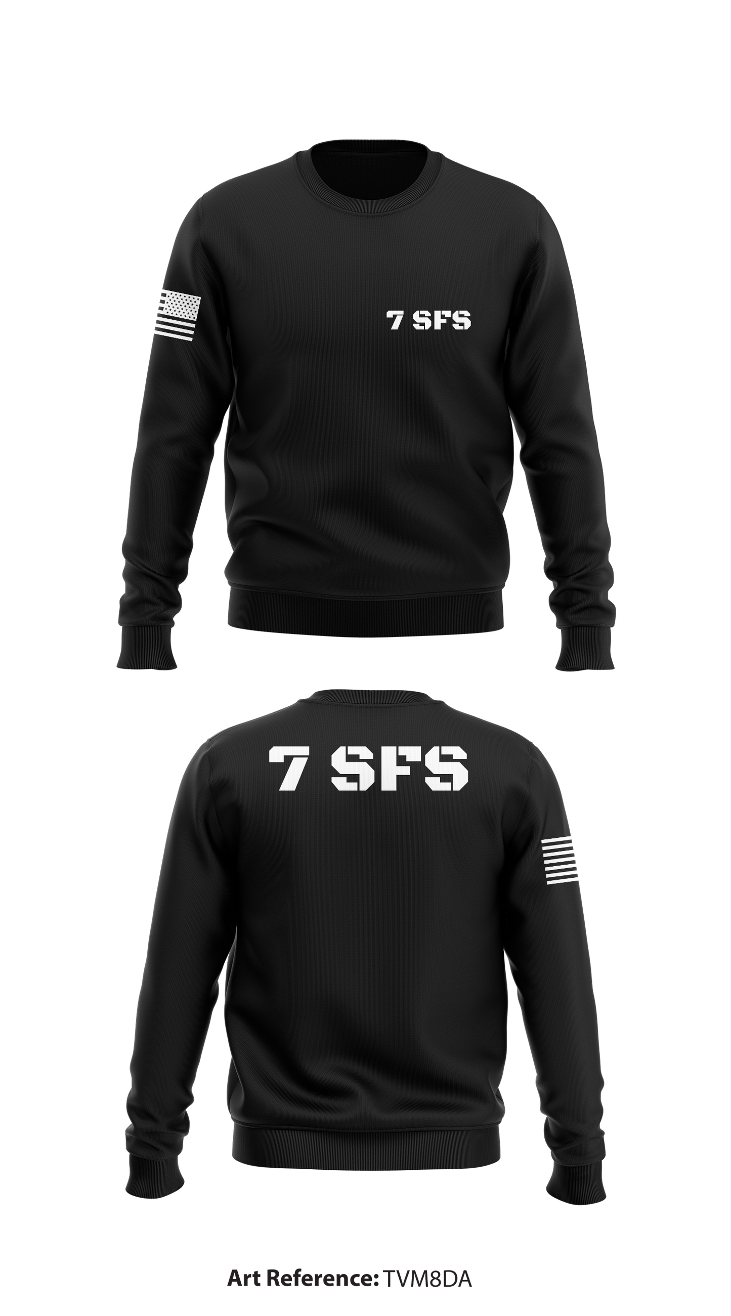 7 SFS Store 1 Core Men's Crewneck Performance Sweatshirt - tvm8da