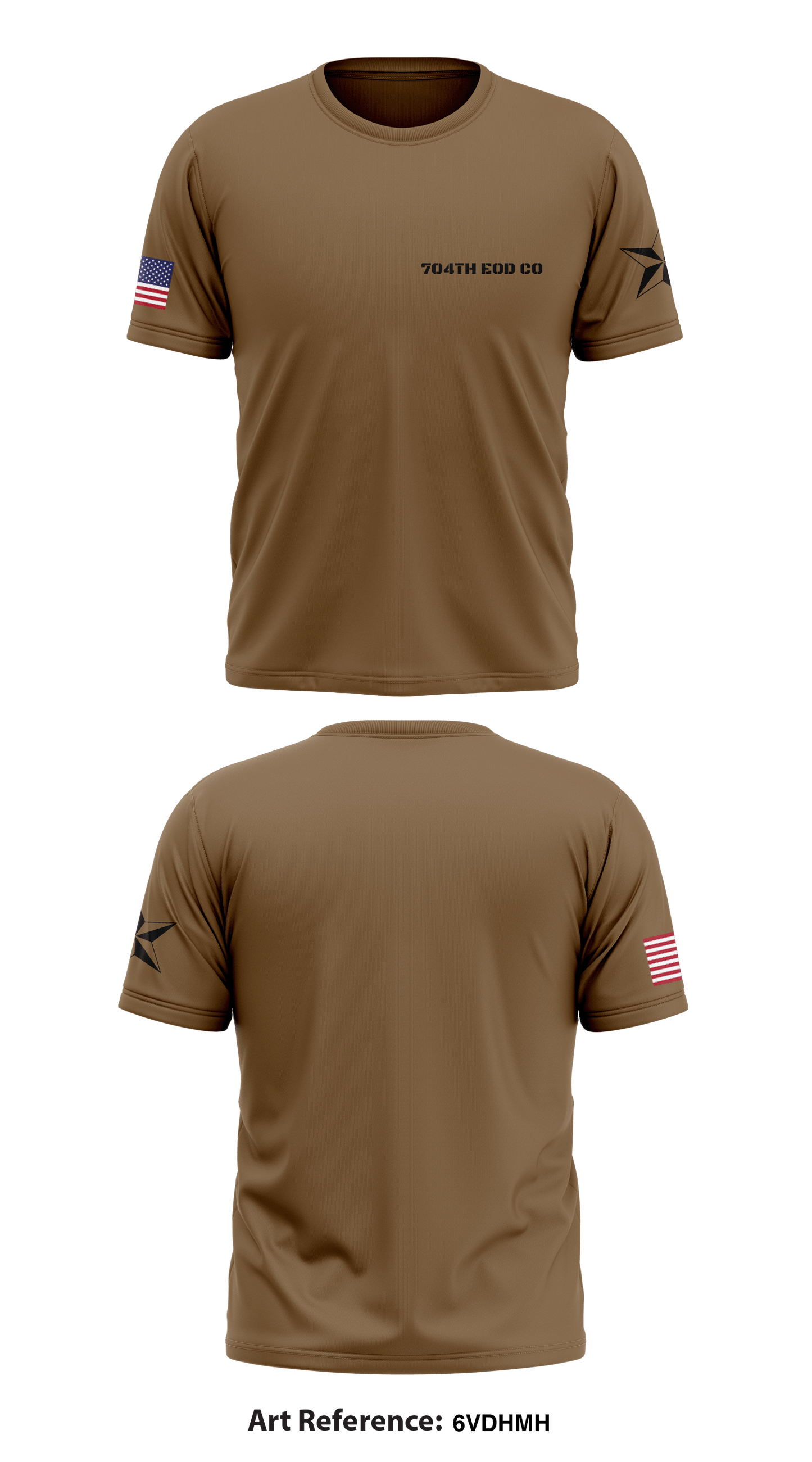 704TH EOD CO Store 1 Core Men's SS Performance Tee - 6VDhmH