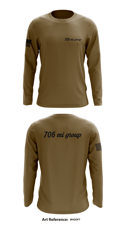 706 mi group Store 1  Core Men's LS Performance Tee - MHgDfT