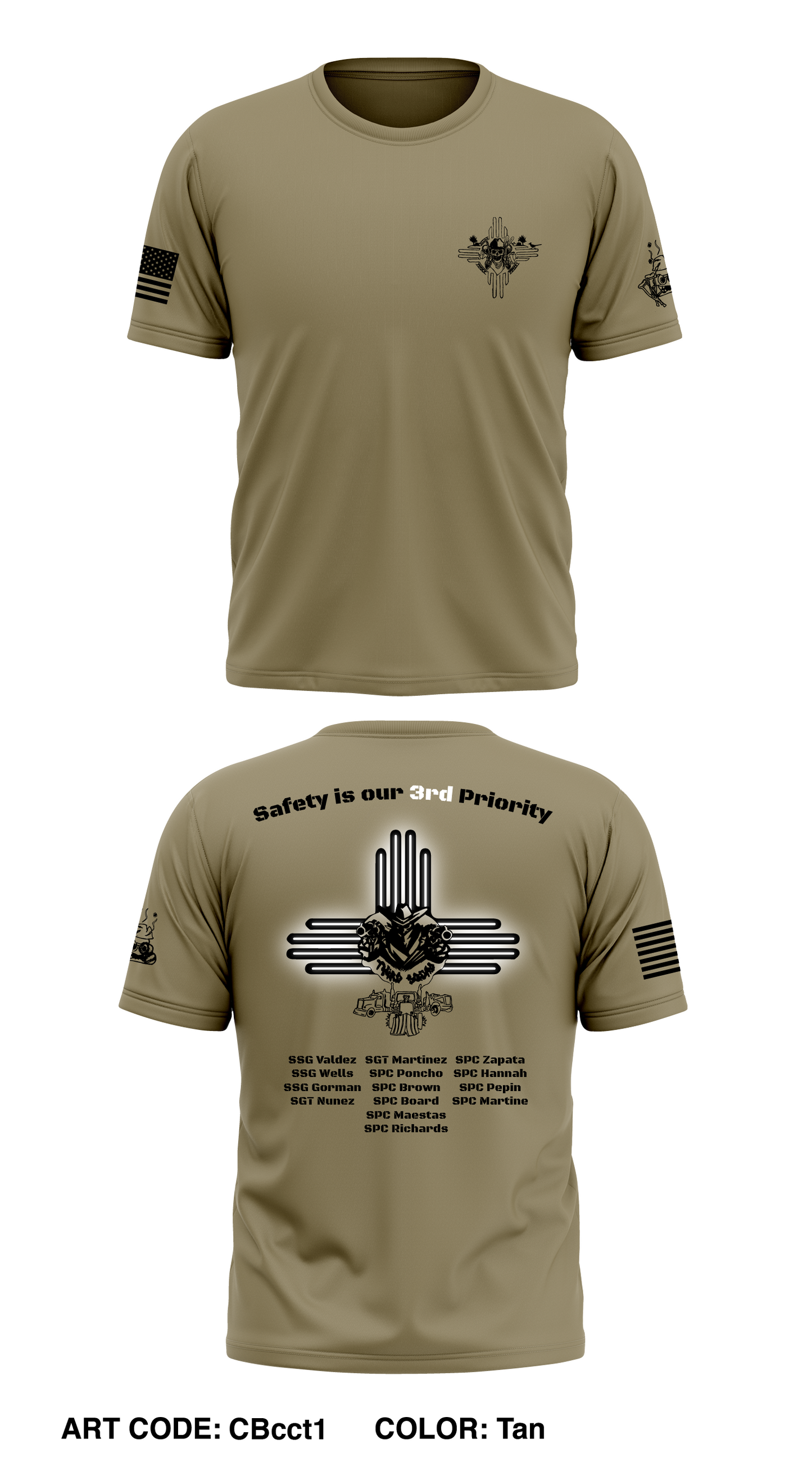 720th TC 2nd Platoon 3rd Squad Store 1 Core Men's SS Performance Tee - CBcct1