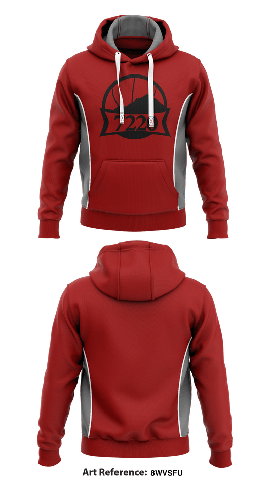 722 Core Men's Hooded Performance Sweatshirt - 8WVsfU