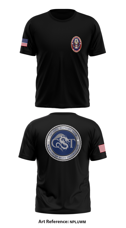 72nd CST (WMD) Core Men's SS Performance Tee - NpLuWM