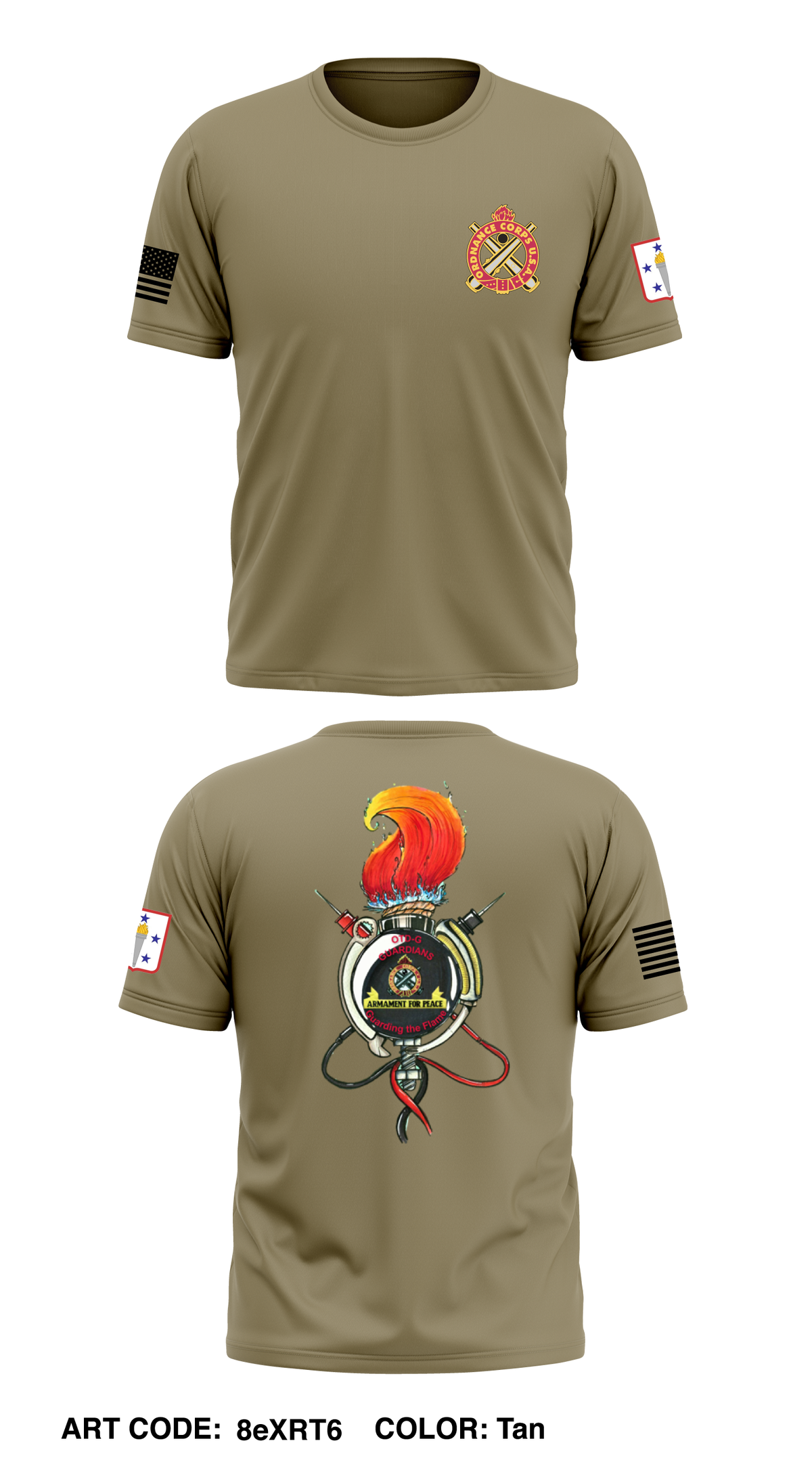 73rd Ordnance Training Detachment Core Men's SS Performance Tee -  8eXRT6