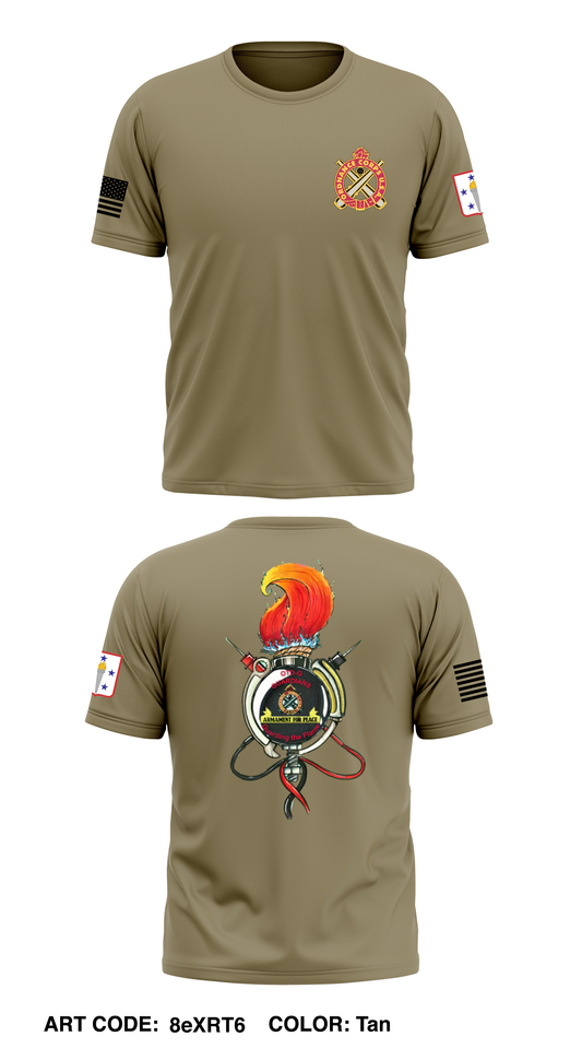 73rd Ordnance Training Detachment Core Men's SS Performance Tee -  8eXRT6