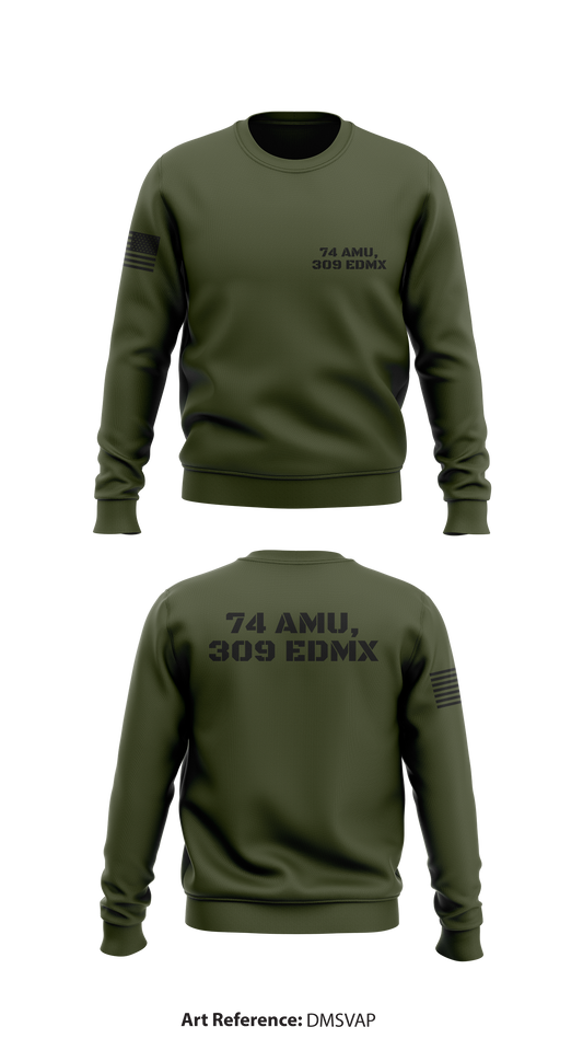 74 AMU, 309 EDMX Store 1 Core Men's Crewneck Performance Sweatshirt - dmsVAp