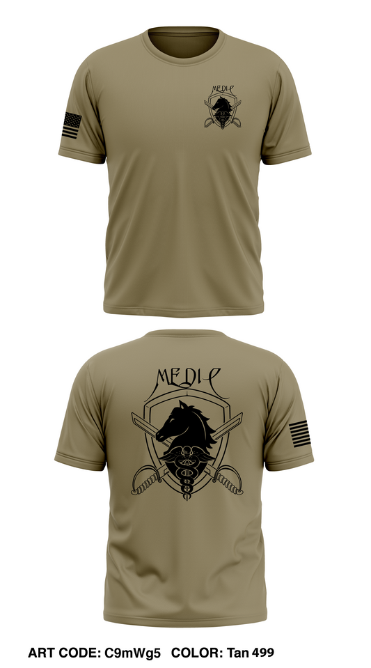 102 CAV MEDIC Core Men's SS Performance Tee - C9mWg5