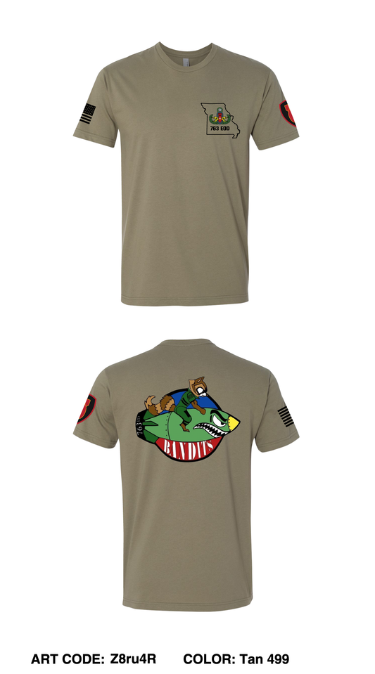 763 EOD Comfort Unisex Cotton SS Tee - Z8ru4R