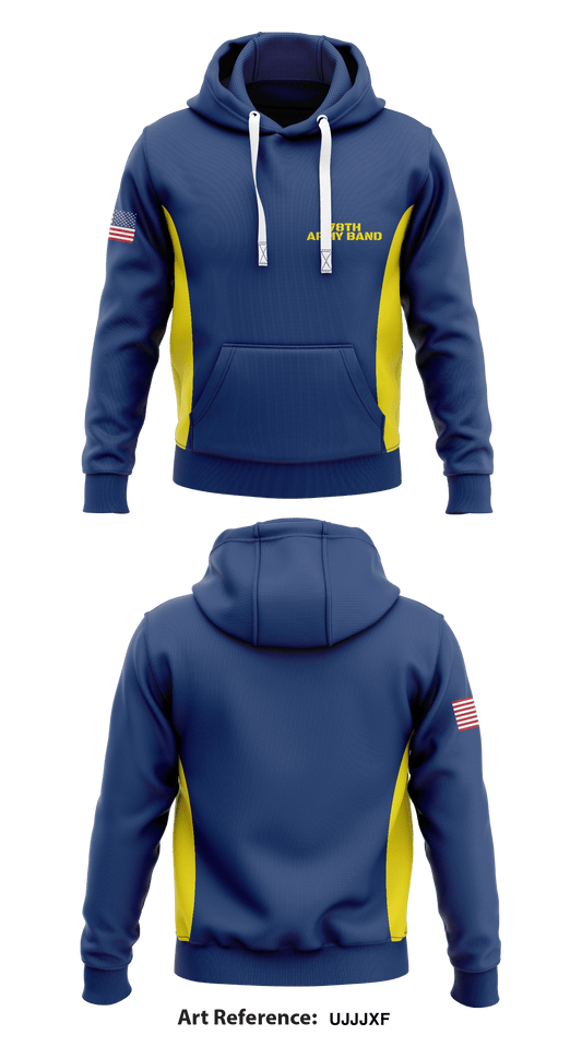 78th Army Band Store 1  Core Men's Hooded Performance Sweatshirt - UJJJXf