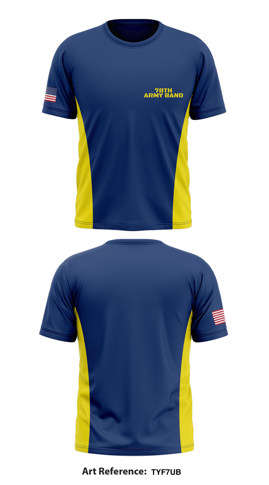 78th Army Band Store 1 Core Men's SS Performance Tee - TYf7Ub