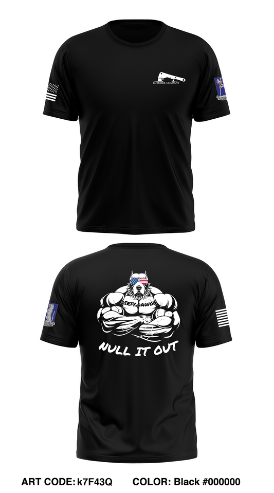 2nd PLT, B CO, 1-77 AR, 3/1 AD Core Men's SS Performance Tee - k7F43Q