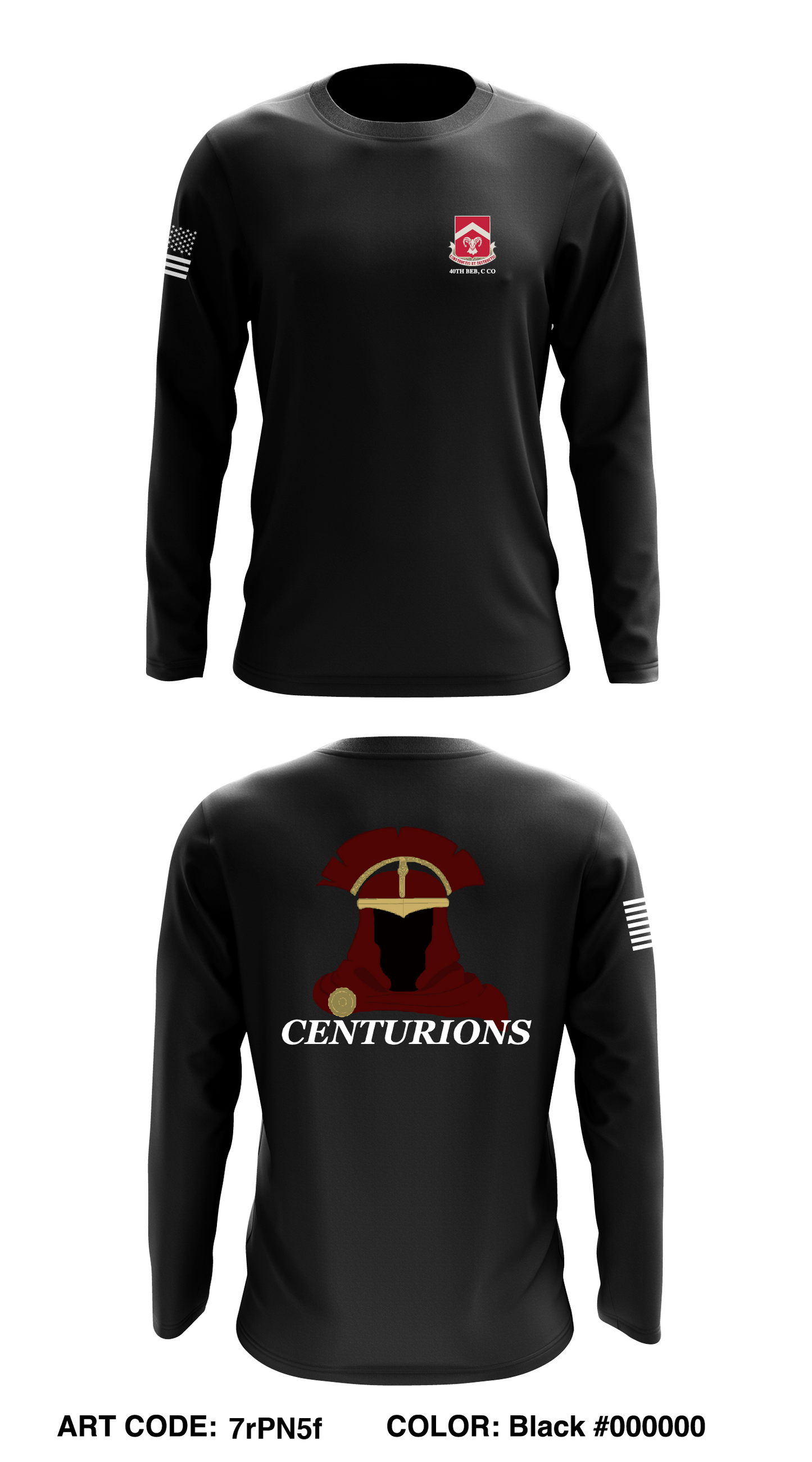 Centurions Core Men's LS Performance Tee - 7rPN5f