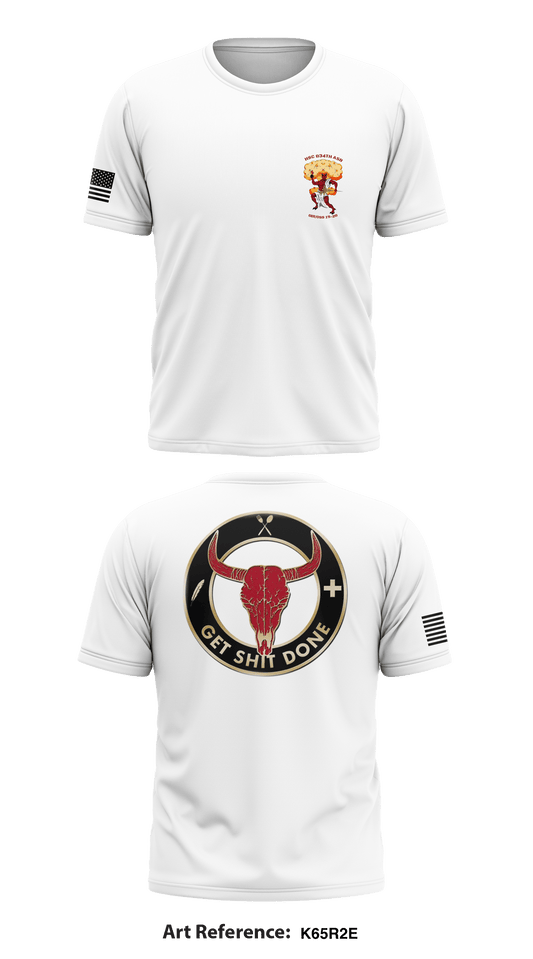 834th ASB Store 1 Core Men's SS Performance Tee - k65r2E
