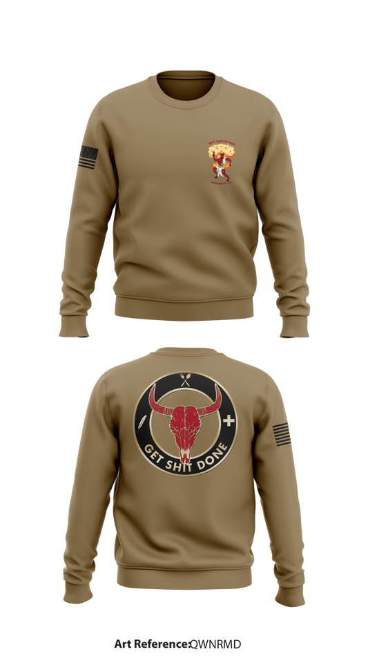 834th ASB Store 1 Core Men's Crewneck Performance Sweatshirt - QwnrMd