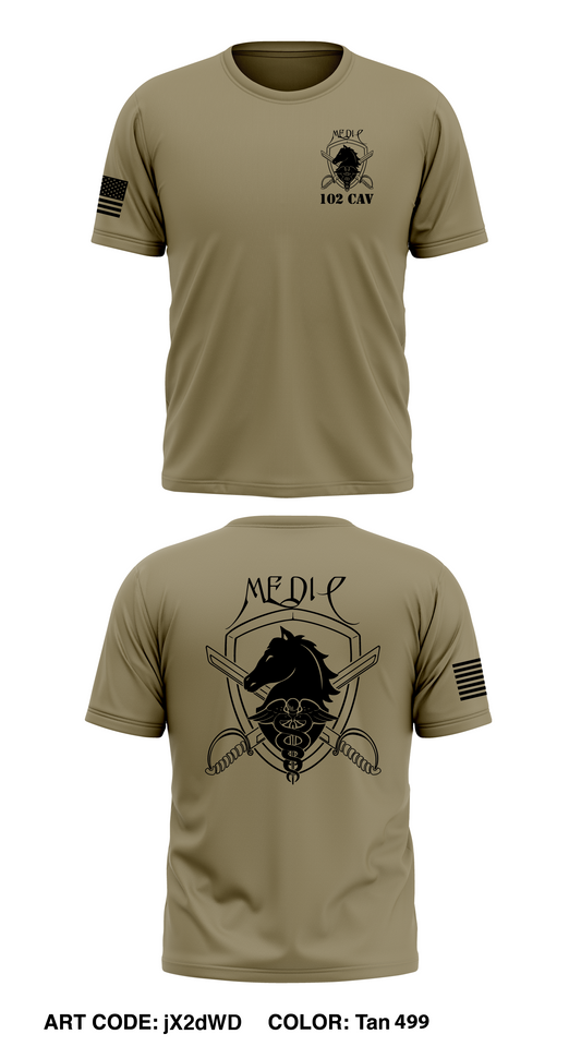 102 CAV MEDIC Core Men's SS Performance Tee - jX2dWD