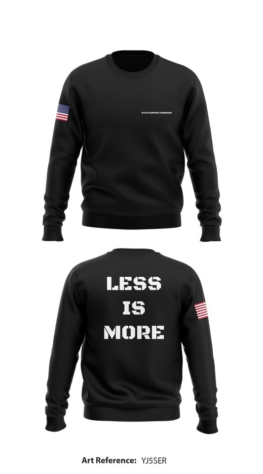 87th supper company Store 1 Core Men's Crewneck Performance Sweatshirt - 7hswWv