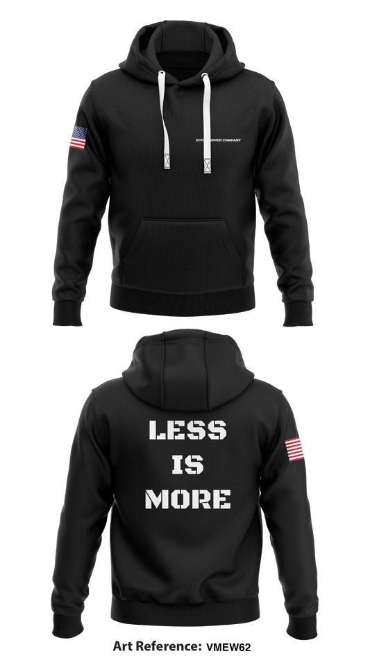 87th supper company Store 1  Core Men's Hooded Performance Sweatshirt - B9FuJ2