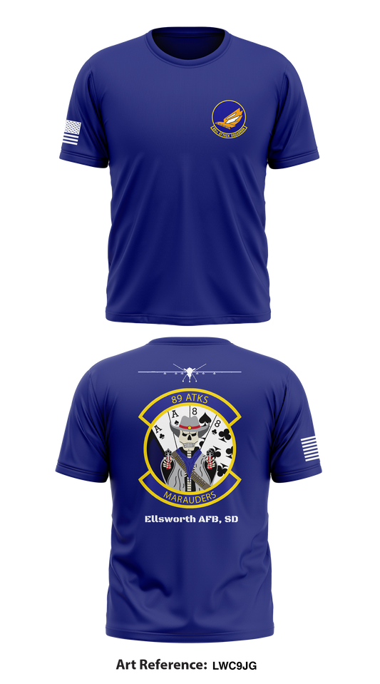 89 ATKS Store 1 Core Men's SS Performance Tee - LWC9Jg