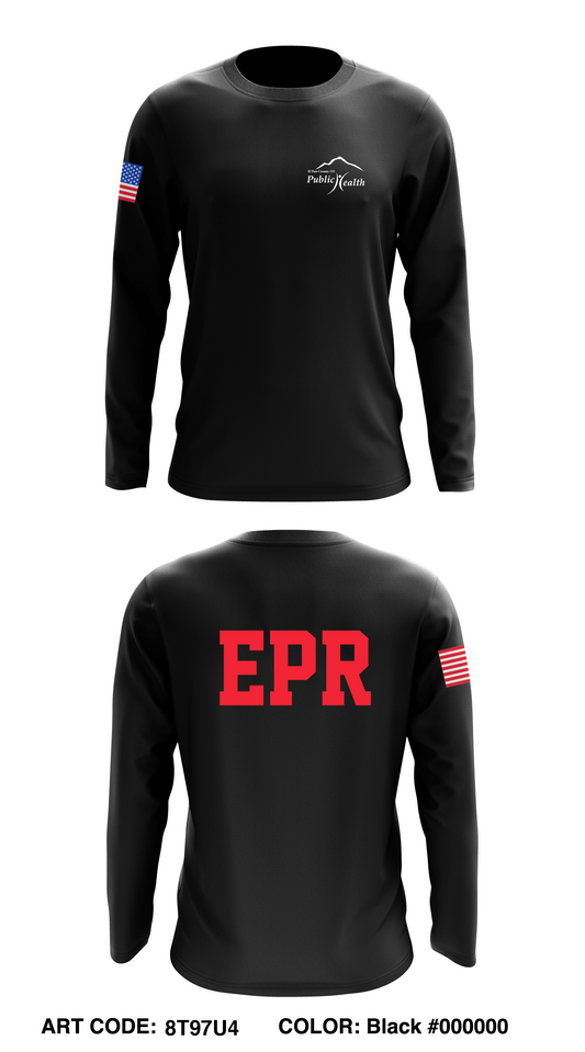EL Paso Emergency Preparedness Response Core Men's LS Performance Tee - 8T97U4