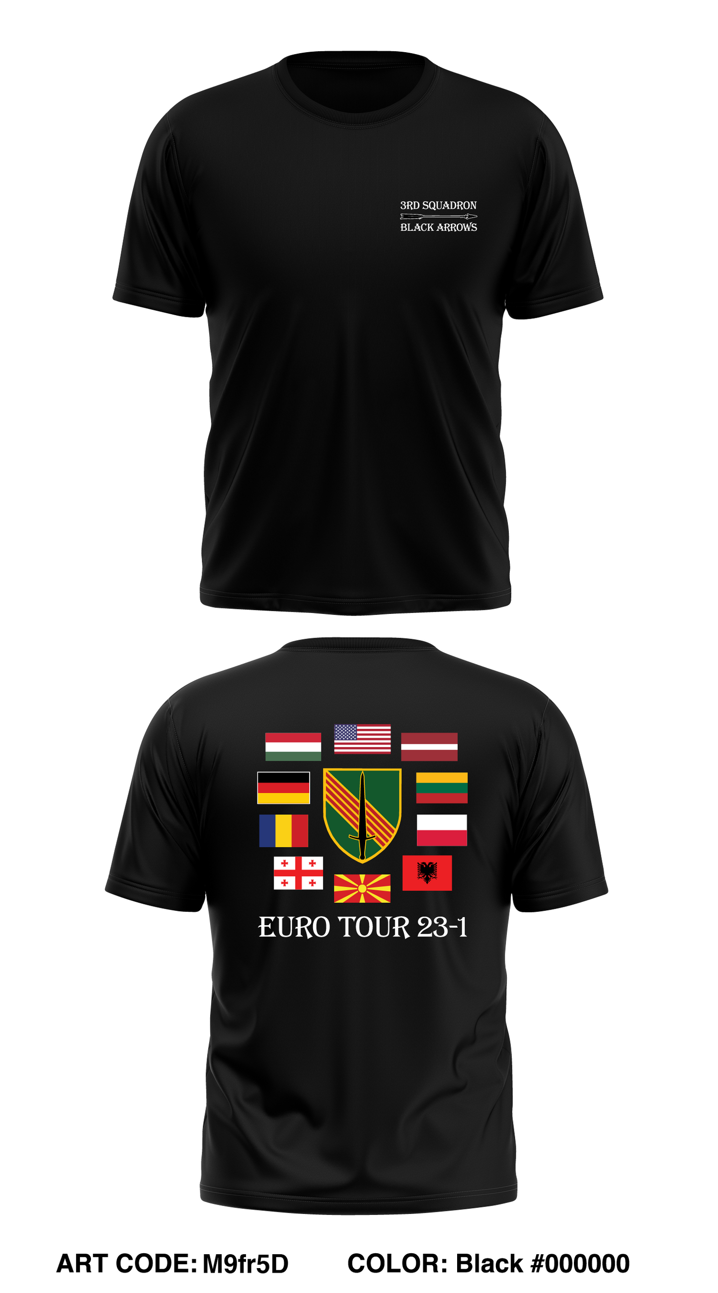 3rd Sqdn, 4th SFAB Core Men's SS Performance Tee - M9fr5D