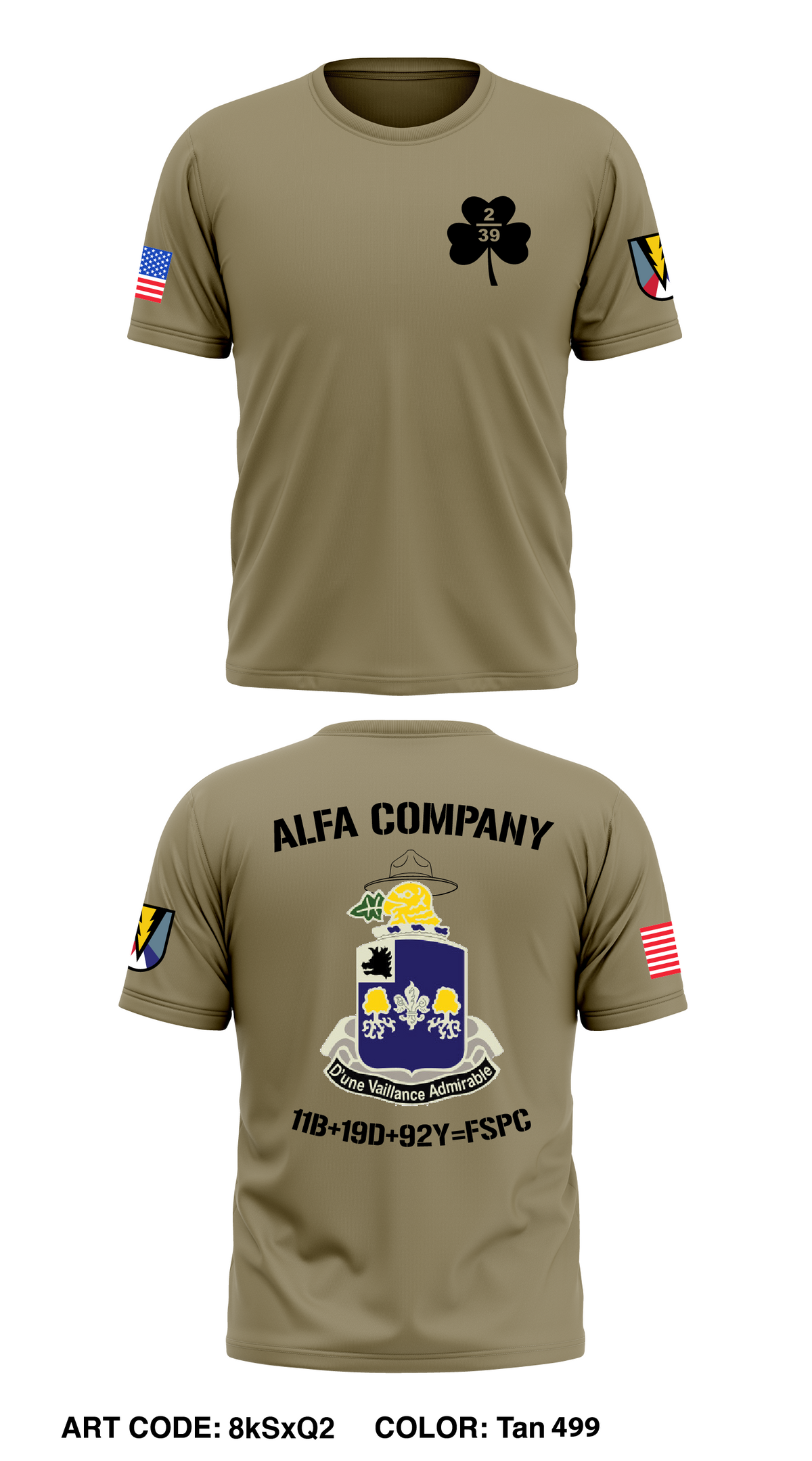 Alpha 2/39 Core Men's SS Performance Tee - 8kSxQ2