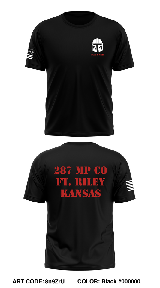 287th Mp Co, 97th Mp BN, 89th Mp BDE Core Men's SS Performance Tee - 8n9ZrU