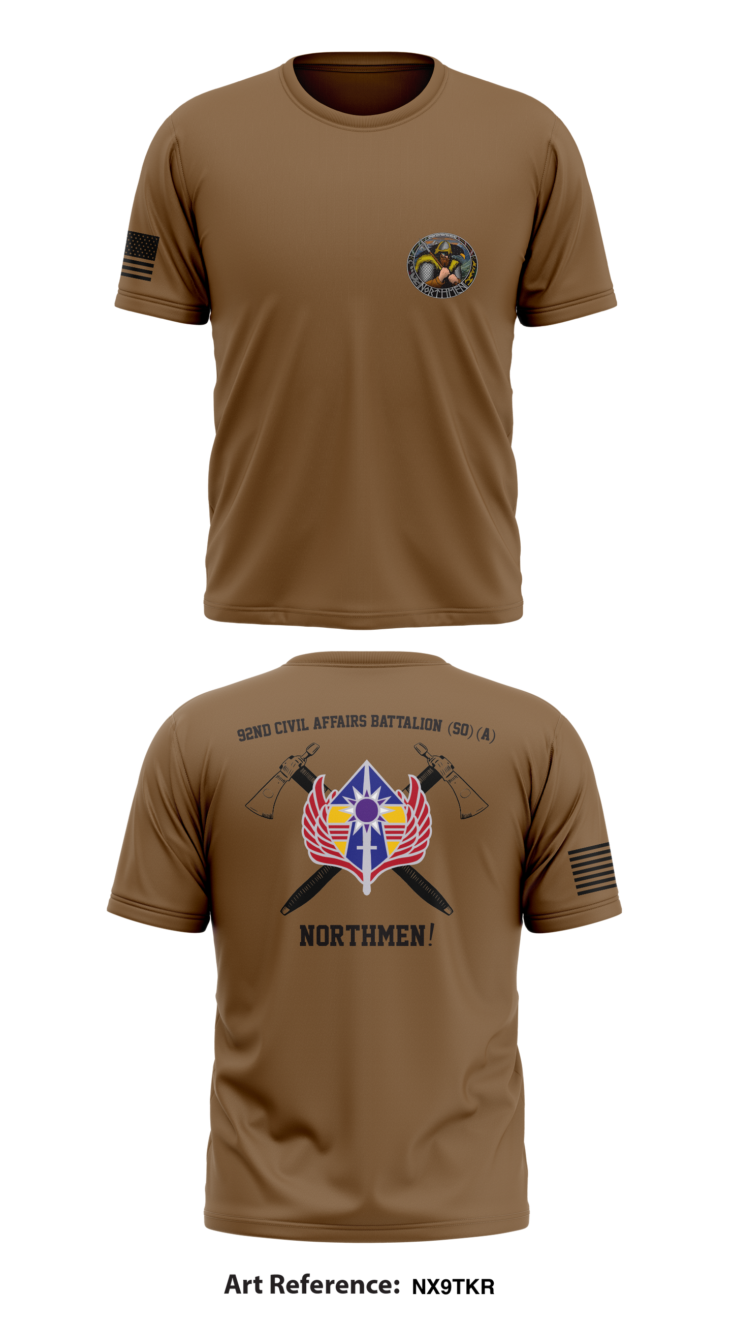 92nd Civil Affairs Battalion (SO)(A) Store 1 Core Men's SS Performance Tee - nX9tkr