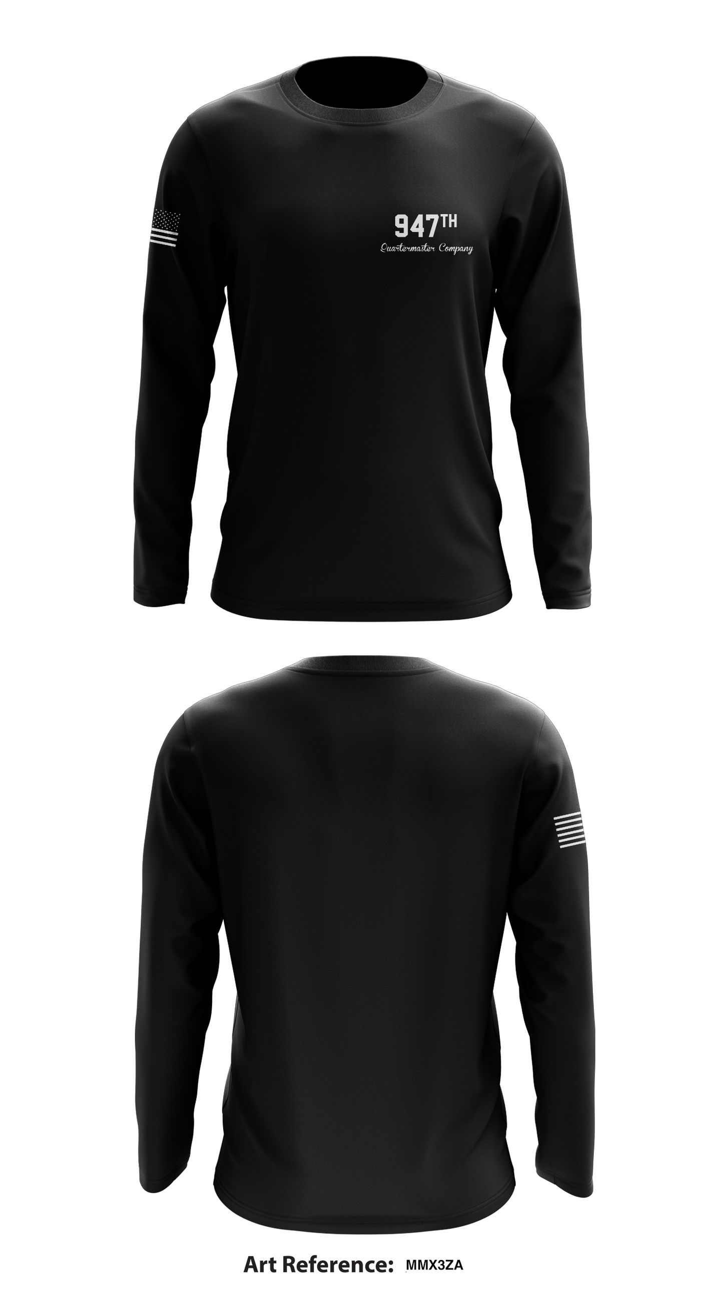 947th Quartermaster Company Store 1 Core Men's LS Performance Tee - MMx3za