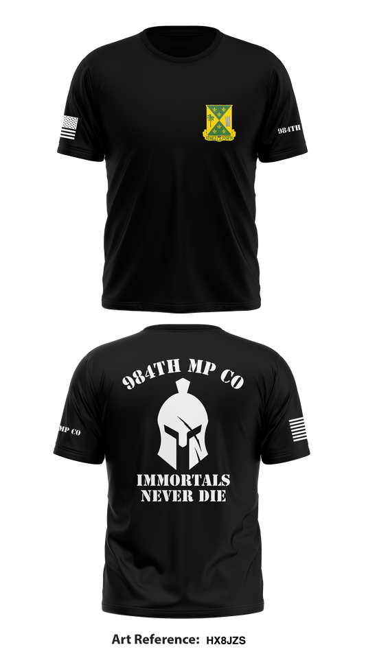 984th Mp Co Store 1 Core Men's SS Performance Tee - Hx8JZs