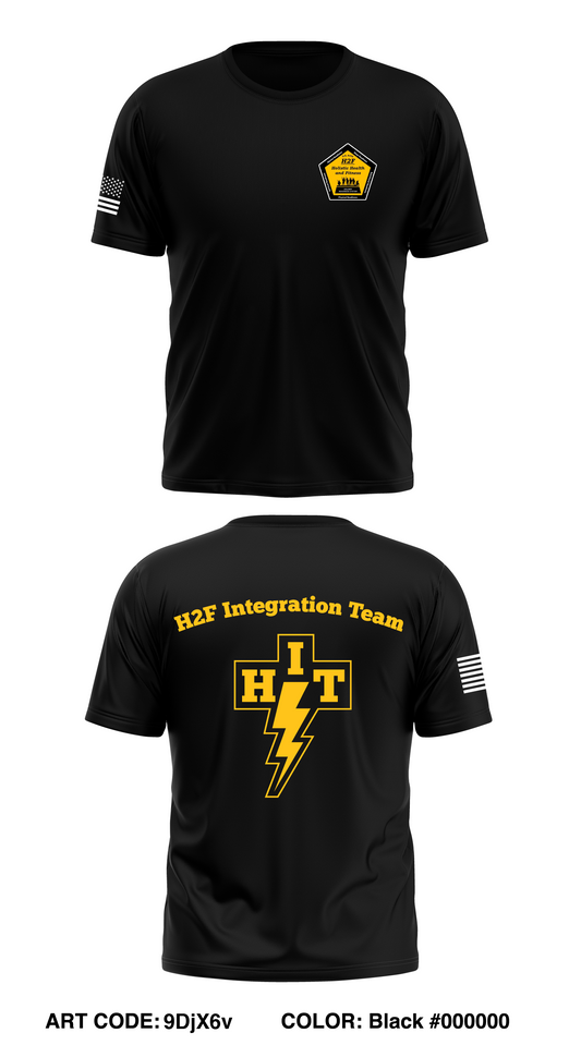 H2F Integration Team Core Men's SS Performance Tee - 9DjX6v