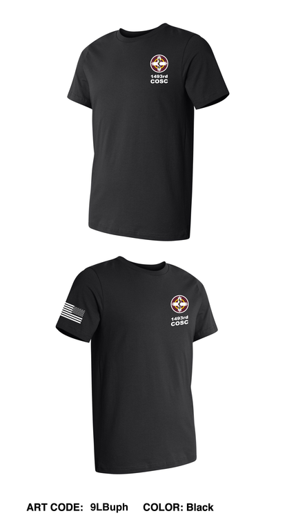 1493rd COSC Comfort Unisex Cotton SS Tee - 9LBuph