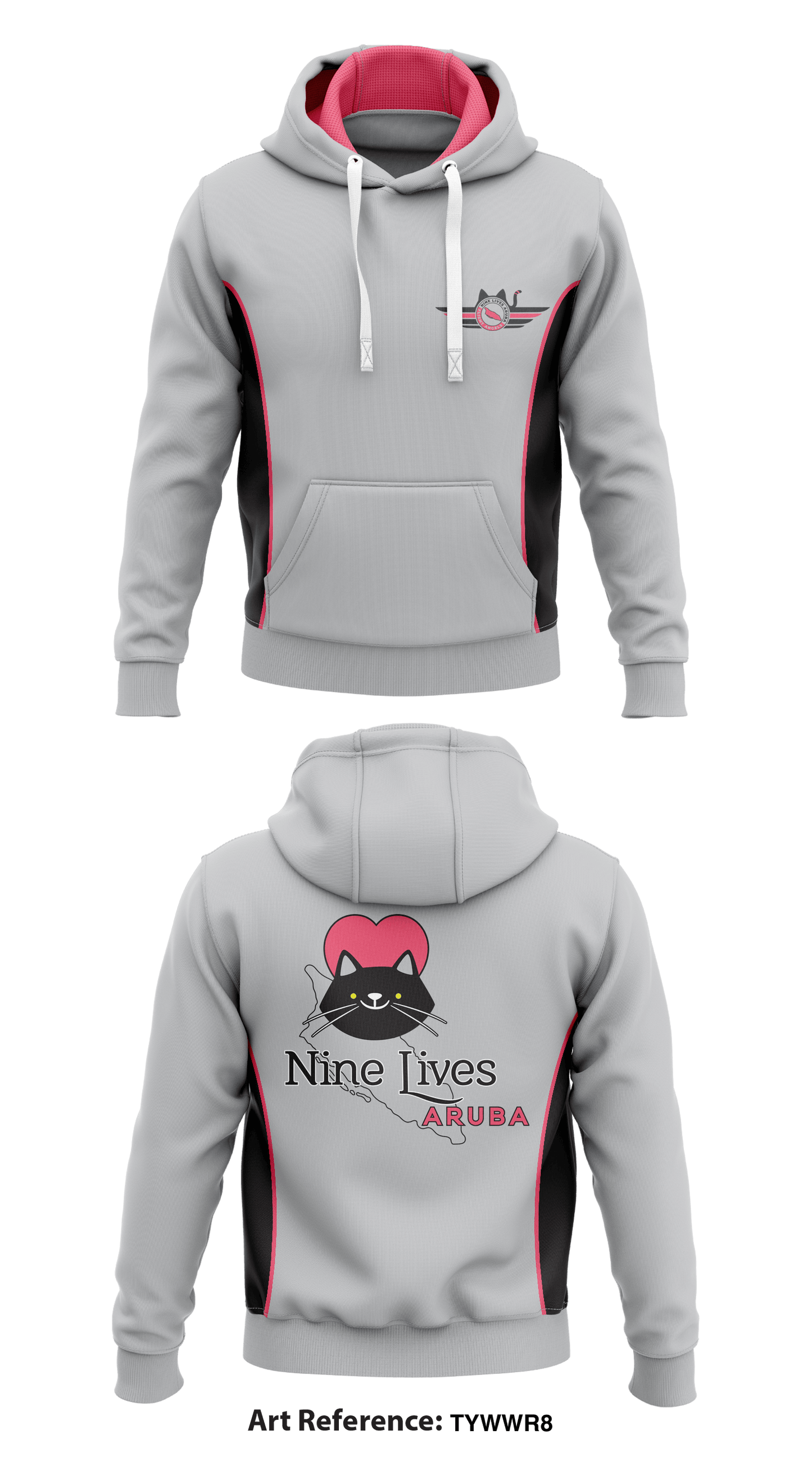 Nine Lives Aruba Store 1  Core Men's Hooded Performance Sweatshirt - TYwWr8