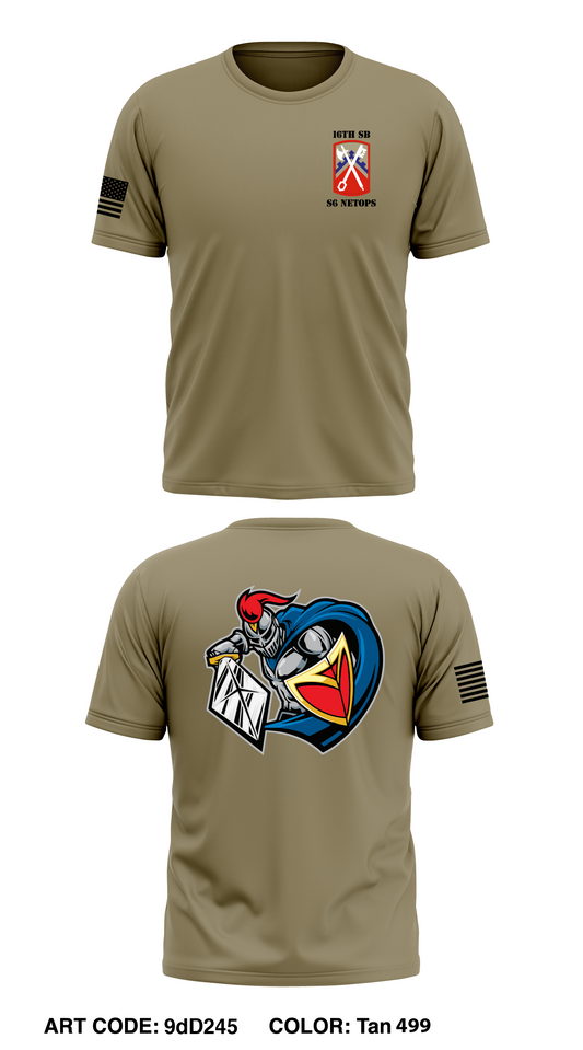 S6, 16th Sustainment Brigade Core Men's SS Performance Tee - 9dD245
