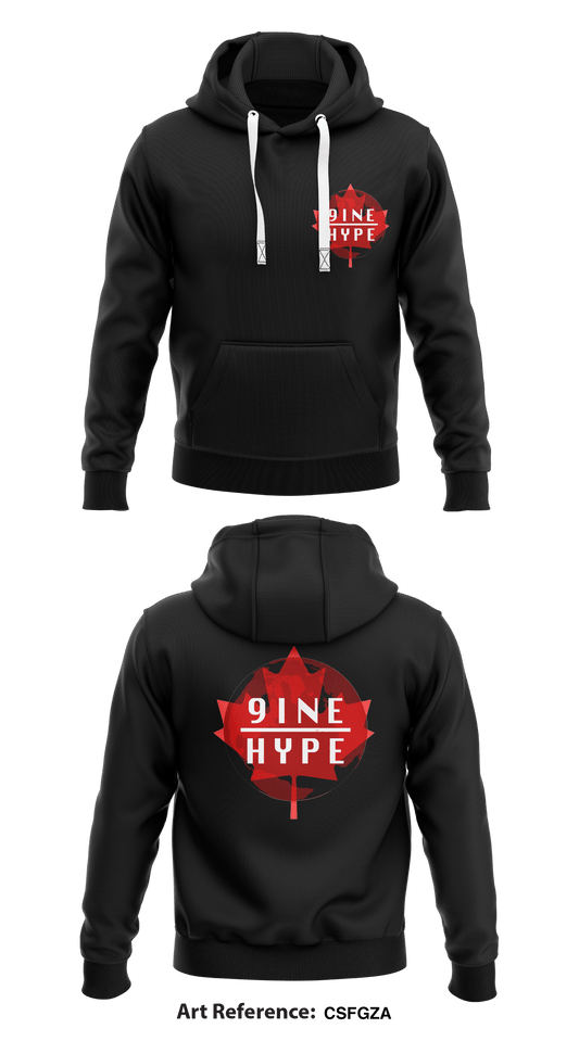 9inehype Store 1  Core Men's Hooded Performance Sweatshirt - CsfgZA