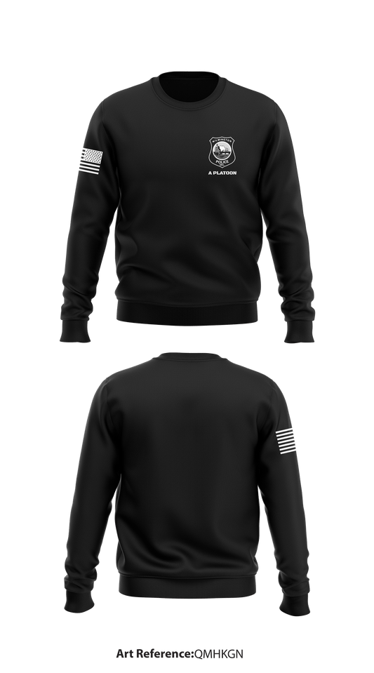 A Platoon Store 1 Core Men's Crewneck Performance Sweatshirt - QMHkgN