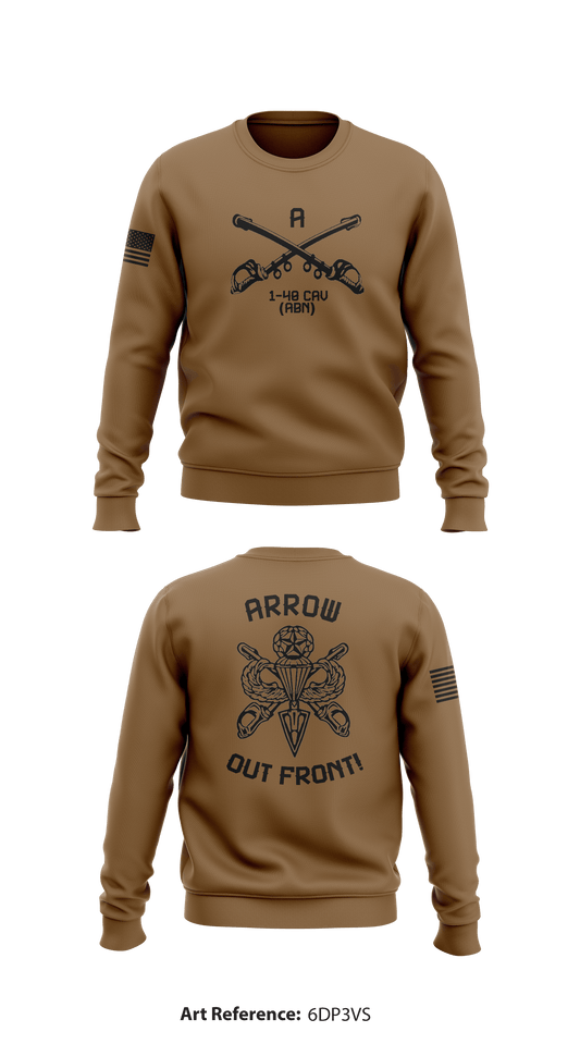 Arrow 1-40 Cav Store 1 Core Men's Crewneck Performance Sweatshirt - 6dP3Vs