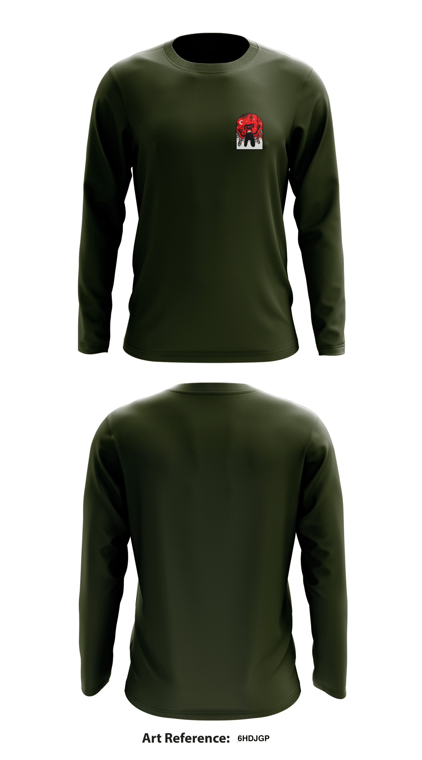 A/1 POB (A) Store 1 Core Men's LS Performance Tee - 6HDJgp