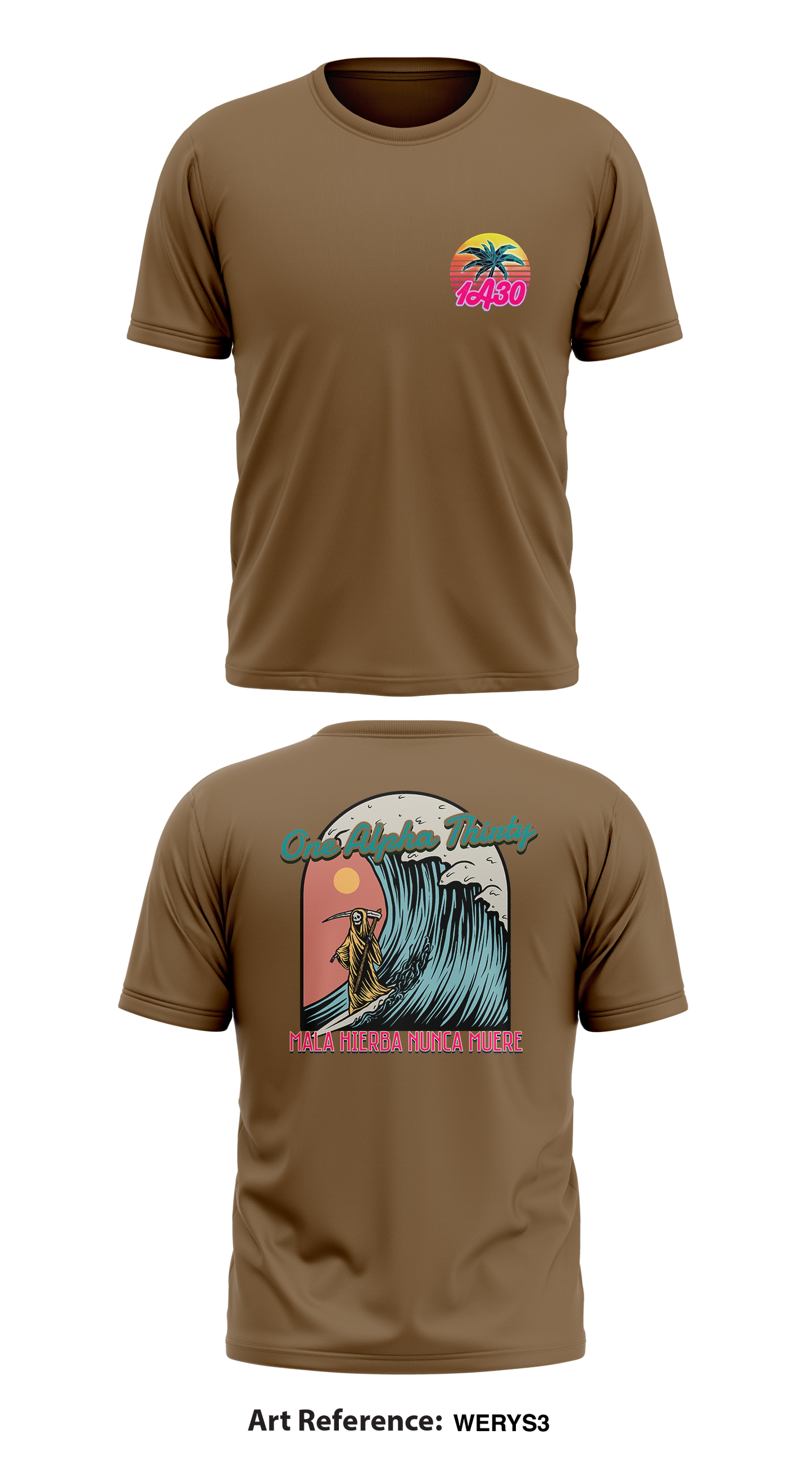 1A30 Store 1 Core Men's SS Performance Tee - WERys3