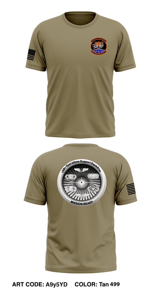 108th OSS Store 1 Core Men's SS Performance Tee - A9y5YD
