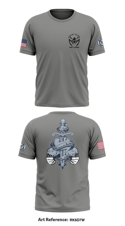 A DET / 15th FMSU Store 1 Core Men's SS Performance Tee - rK6d7w