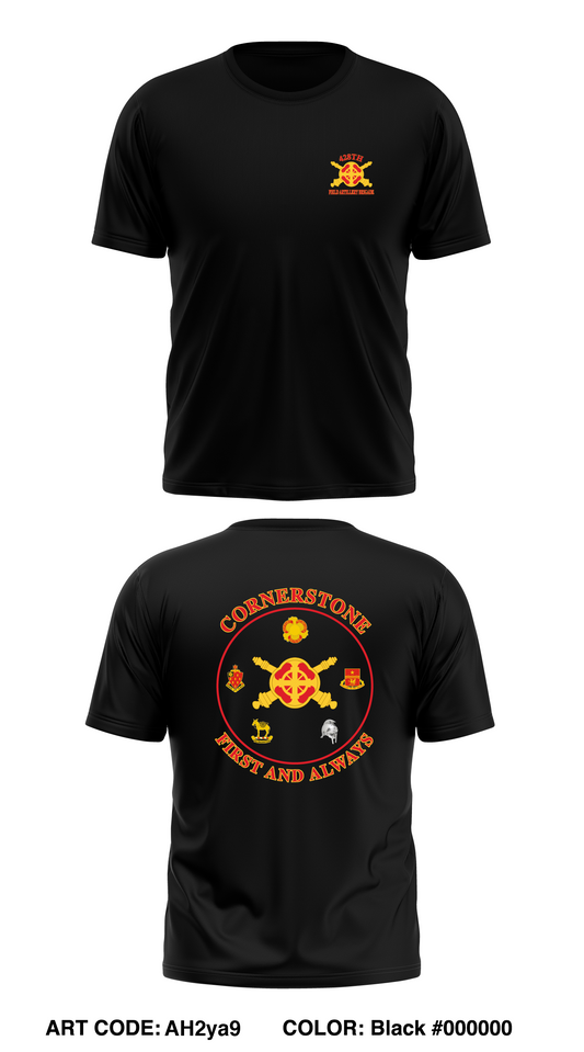 Headquarters and Headquarters Battery, 428th Field Artillery Brigade Core Men's SS Performance Tee - AH2ya9